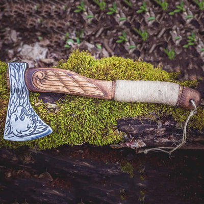 Hache Guerrière Viking - "Forge du Guerrier"-HERITAGE VIKING