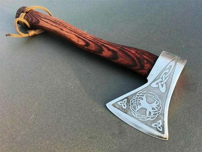 Hache Guerrière Viking - "Fureur du Nord"-HERITAGE VIKING