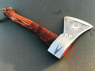 Hache Guerrière Viking - "Fureur du Nord"-HERITAGE VIKING