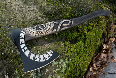 Hache Guerrière Viking - "Hache de Kattegat"-HERITAGE VIKING