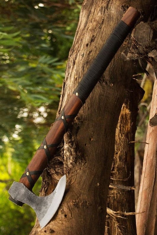 Hache Guerrière Viking - "Hache de l'Yggdrasil"-HERITAGE VIKING