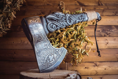 Hache Guerrière Viking - "Hache de la Vieille Garde"-HERITAGE VIKING