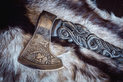 Hache Guerrière Viking - "Hache de la Vieille Garde"-HERITAGE VIKING