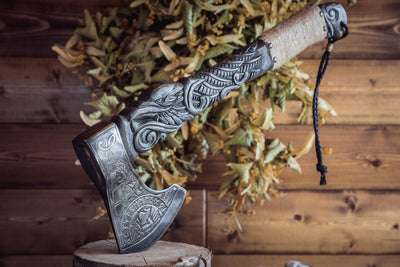 Hache Guerrière Viking - "Hache de la Vieille Garde"-HERITAGE VIKING