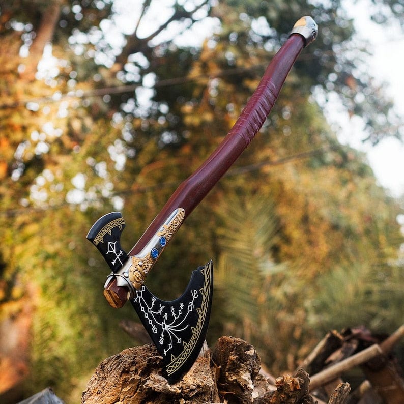 Hache Guerrière Viking - "Hache de Loki"-HERITAGE VIKING