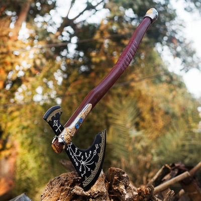 Hache Guerrière Viking - "Hache de Loki"-HERITAGE VIKING