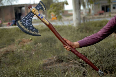 Hache Guerrière Viking - "Hache de Loki"-HERITAGE VIKING
