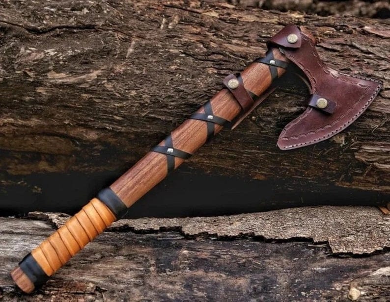 Hache Guerrière Viking - "Hache de Midgard"-HERITAGE VIKING