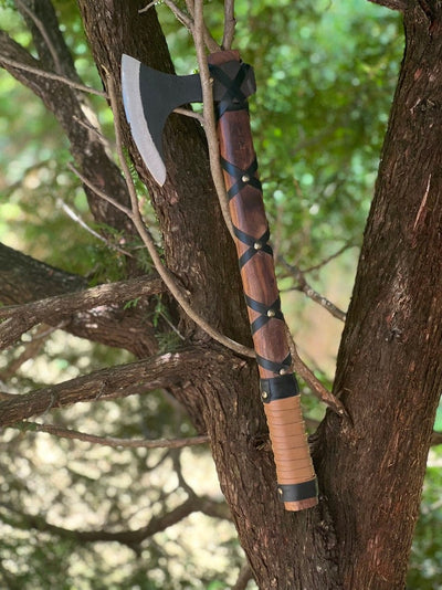 Hache Guerrière Viking - "Hache de Midgard"-HERITAGE VIKING