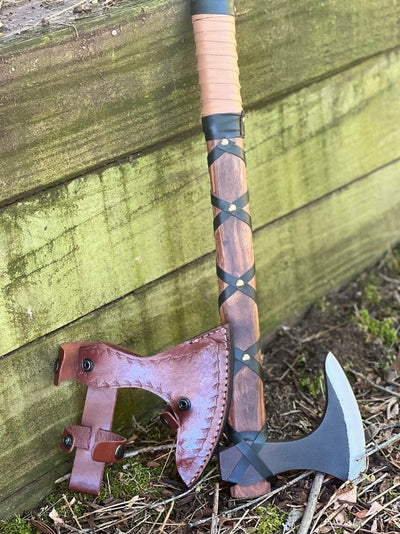 Hache Guerrière Viking - "Hache de Midgard"-HERITAGE VIKING