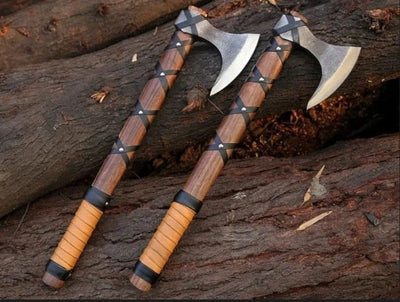 Hache Guerrière Viking - "Hache de Midgard"-HERITAGE VIKING