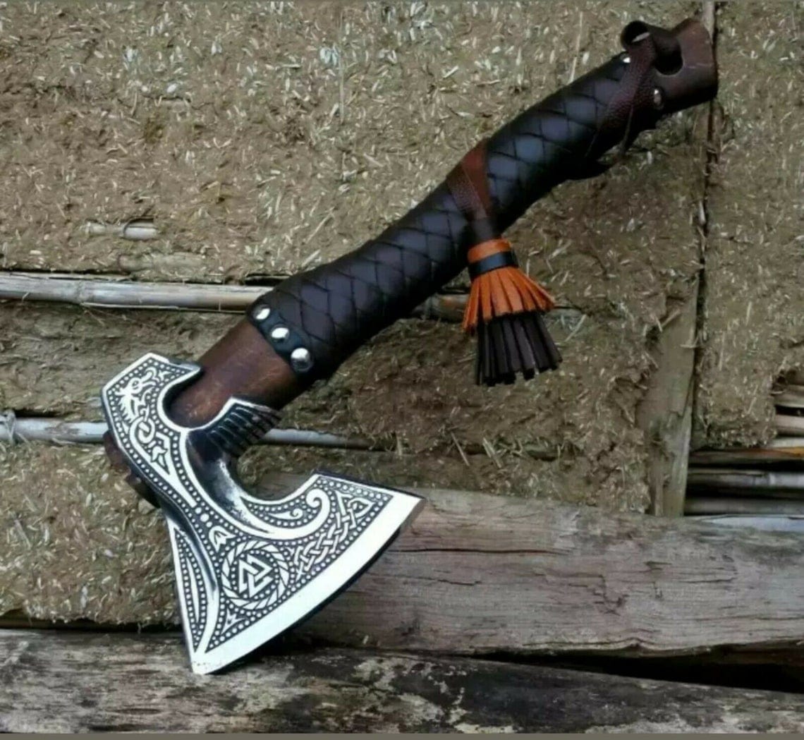 Hache Guerrière Viking - "Hache des Anciens"-HERITAGE VIKING