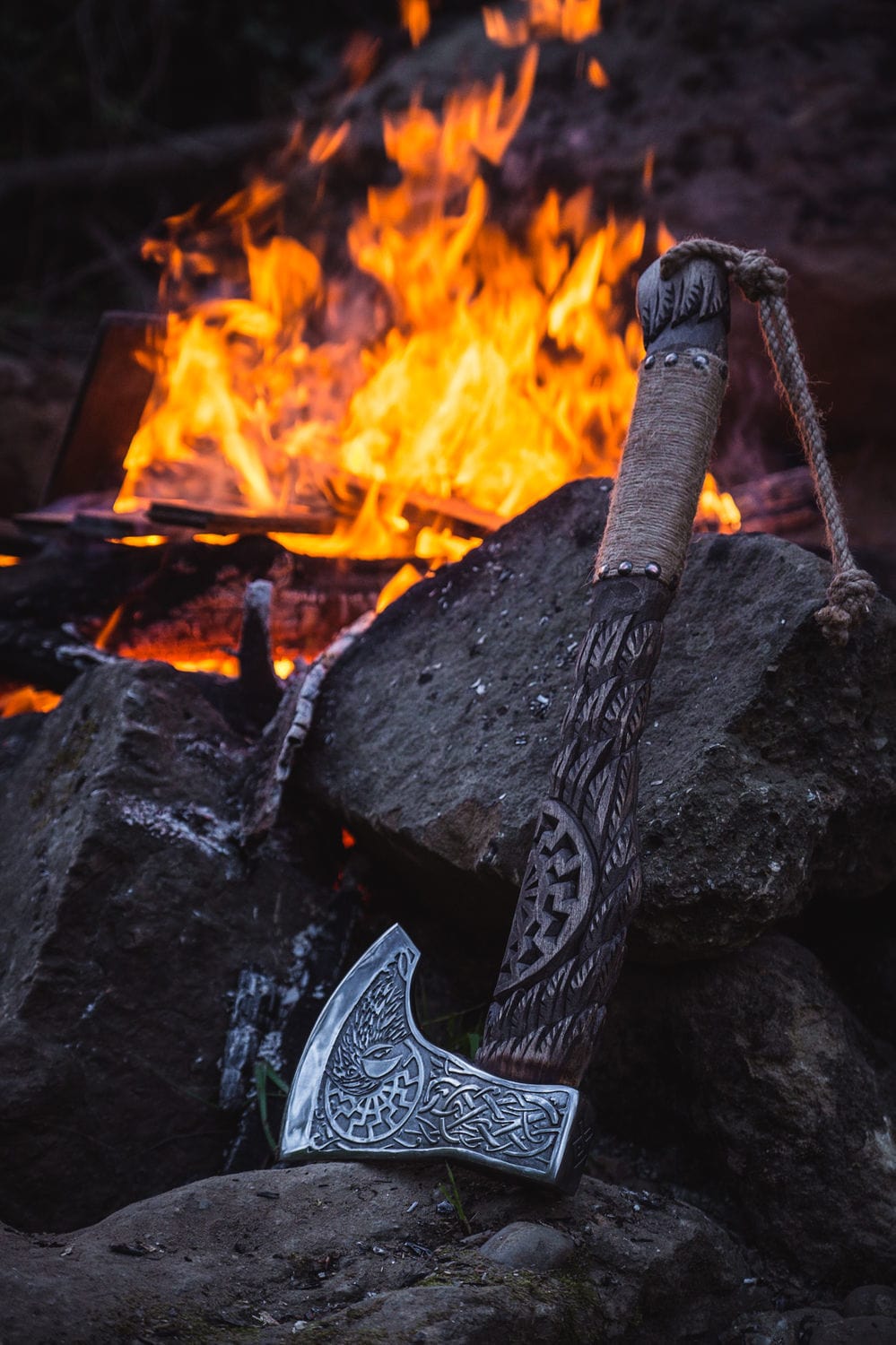 Hache Guerrière Viking - "Hache du Frimas"-HERITAGE VIKING