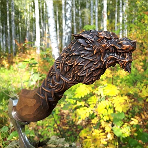 Hache Guerrière Viking - "Hache du Loup"-HERITAGE VIKING