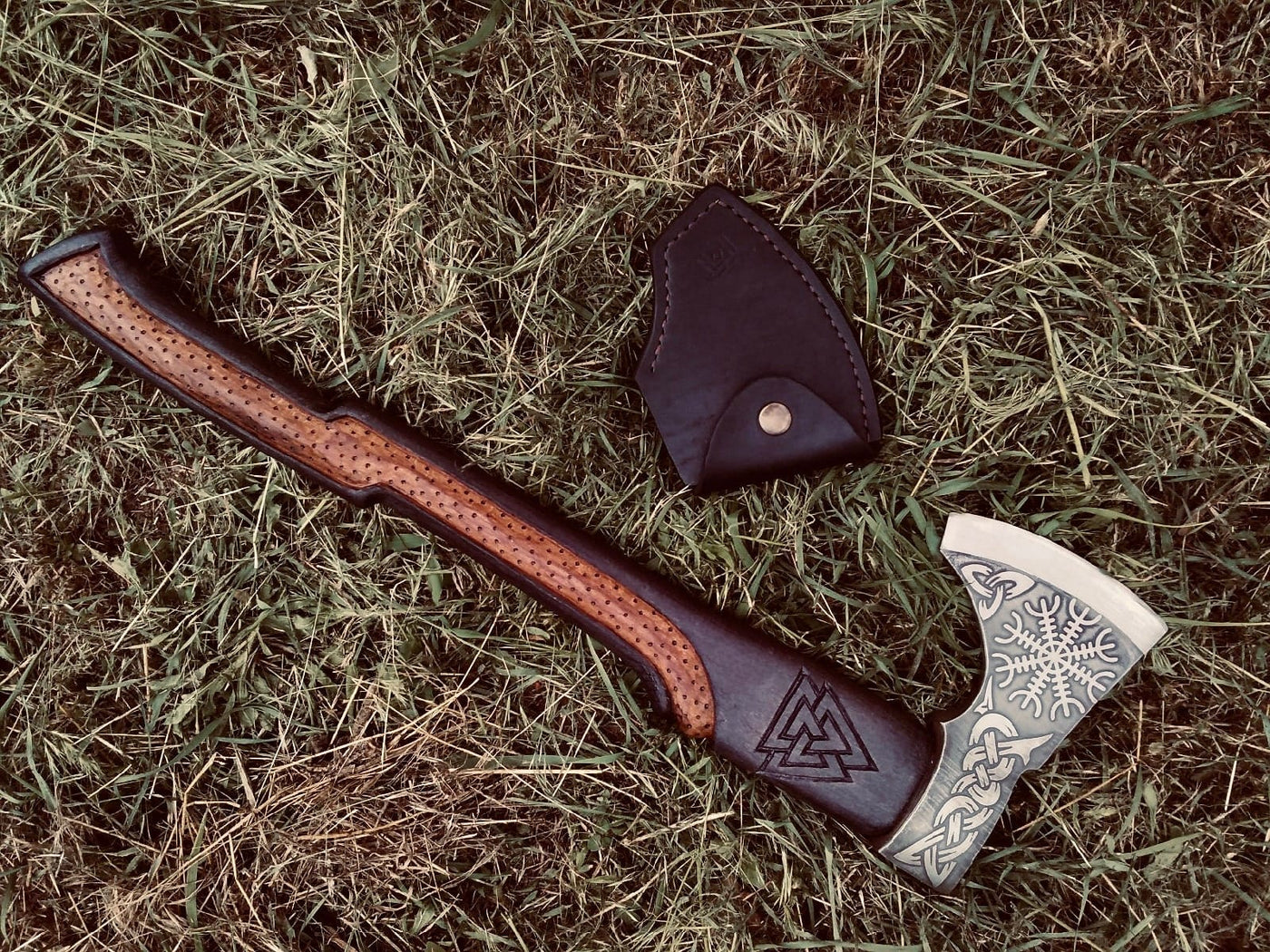 Hache Guerrière Viking - "Poumon du Viking"-HERITAGE VIKING