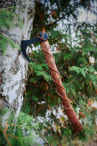 Hache Guerrière Viking - "Serment des Ancêtres"-HERITAGE VIKING