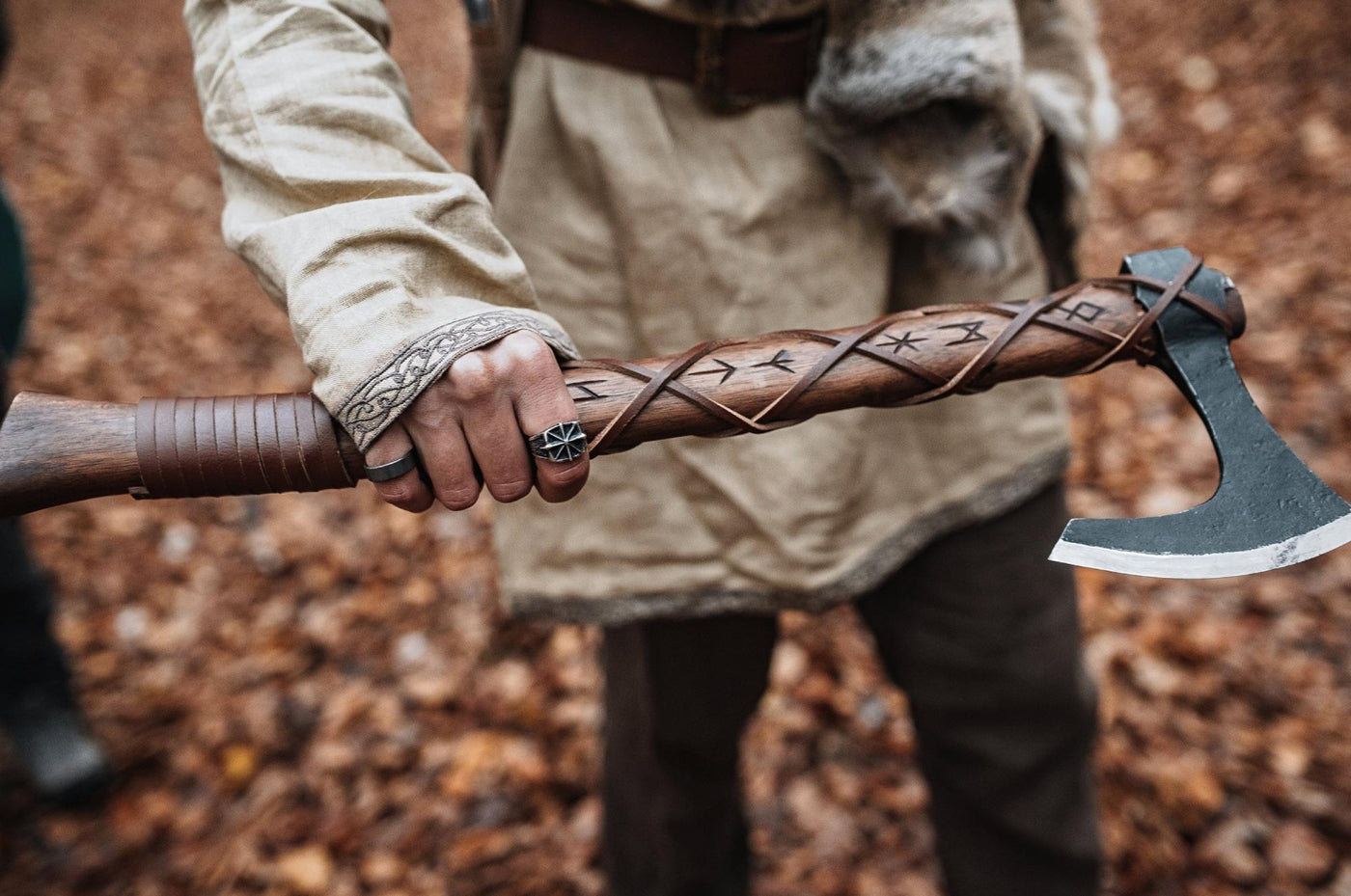 Hache Guerrière Viking - "Serment des Ancêtres"-HERITAGE VIKING