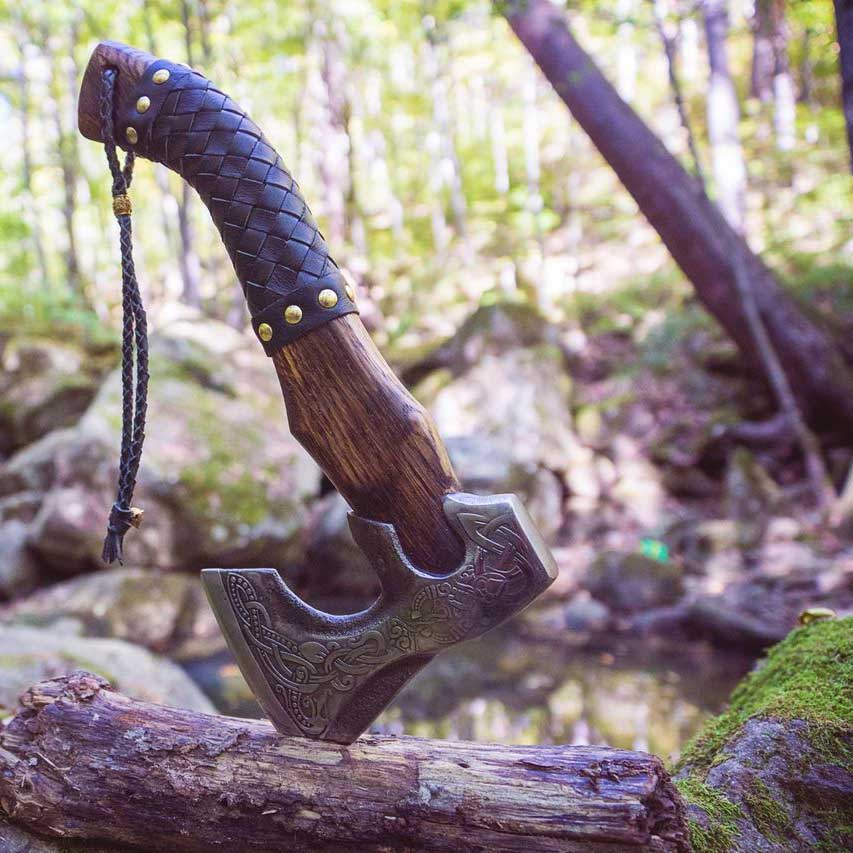 Hache Guerrière Viking - "Souffle du Nord"-HERITAGE VIKING