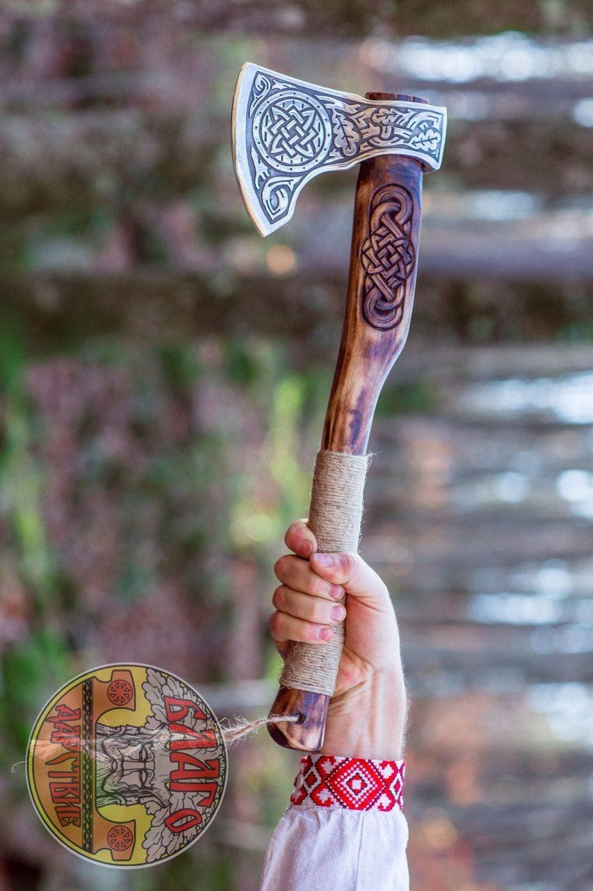 Hache Guerrière Viking - "Souffle Glacial"-HERITAGE VIKING