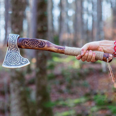 Hache Guerrière Viking - "Souffle Glacial"-HERITAGE VIKING