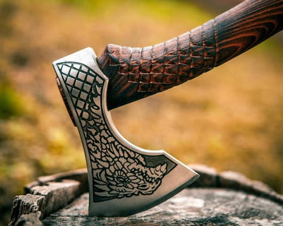 Hache Guerrière Viking - "Tempête de Thor"-HERITAGE VIKING