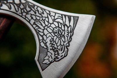 Hache Guerrière Viking - "Tempête de Thor"-HERITAGE VIKING