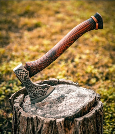 Hache Guerrière Viking - "Tempête de Thor"-HERITAGE VIKING
