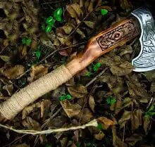 Hache Guerrière Viking - "Tranchoir des Légendes"-HERITAGE VIKING