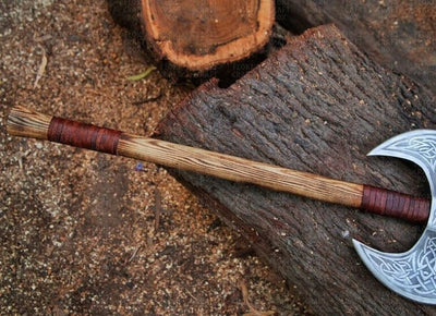 Hache Guerrière Viking - "Tranchoir des Tempêtes"-HERITAGE VIKING