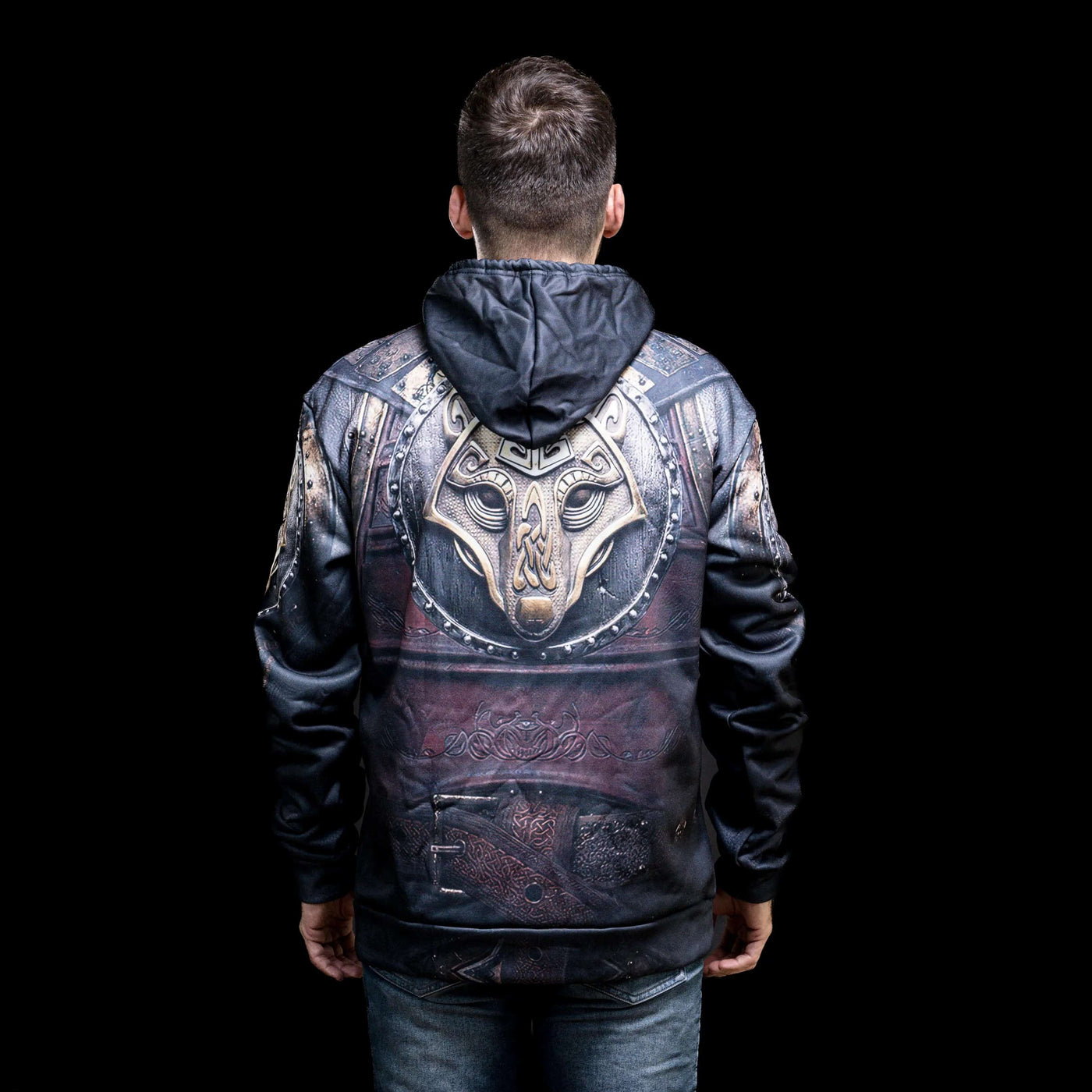 Hoodie Viking "Fenrir, l'Équipement de Bronze"-HERITAGE VIKING