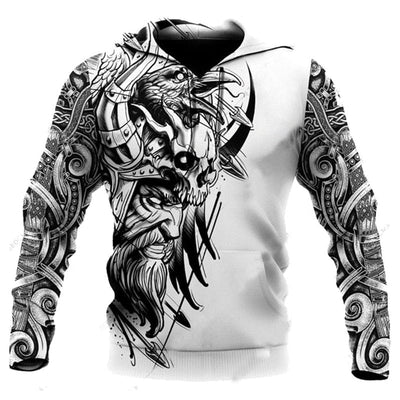 Hoodie Viking "Fury d'Odin"-HERITAGE VIKING