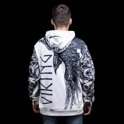 Hoodie Viking "Fury d'Odin"-HERITAGE VIKING