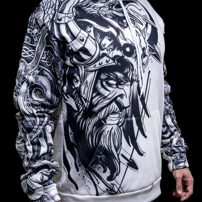 Hoodie Viking "Fury d'Odin"-HERITAGE VIKING