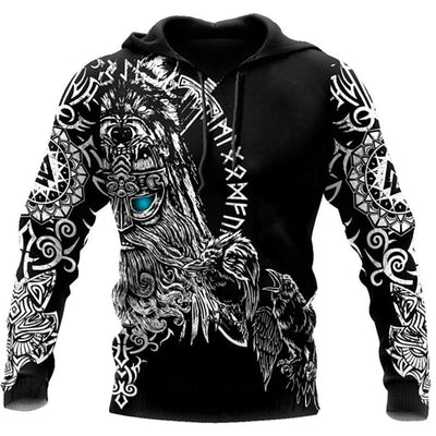 Hoodie Viking "Hoodie Rêverie d'Odin"-HERITAGE VIKING
