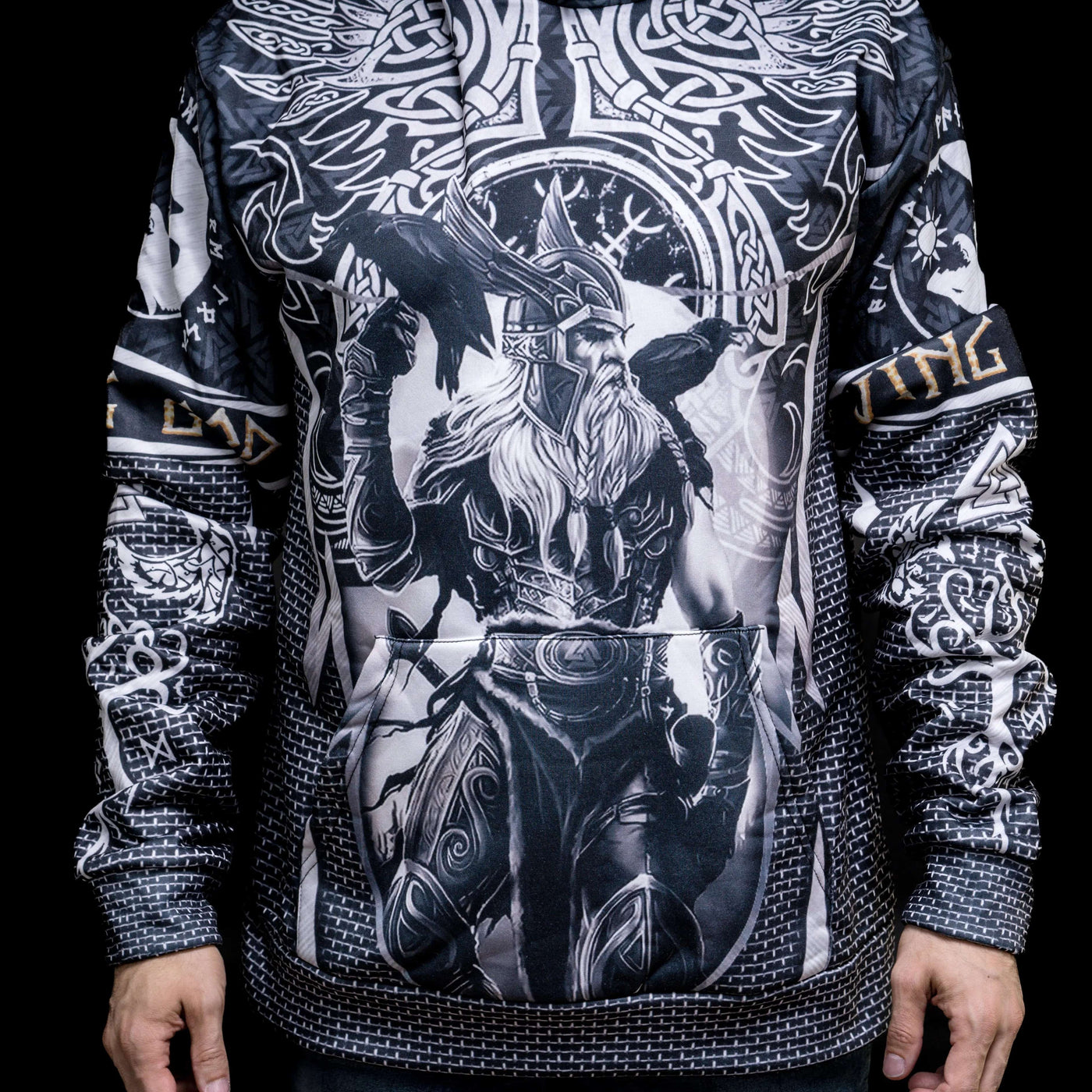 Hoodie Viking "Hoodie Thor Le Divin"-HERITAGE VIKING