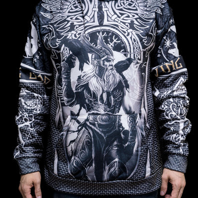 Hoodie Viking "Hoodie Thor Le Divin"-HERITAGE VIKING