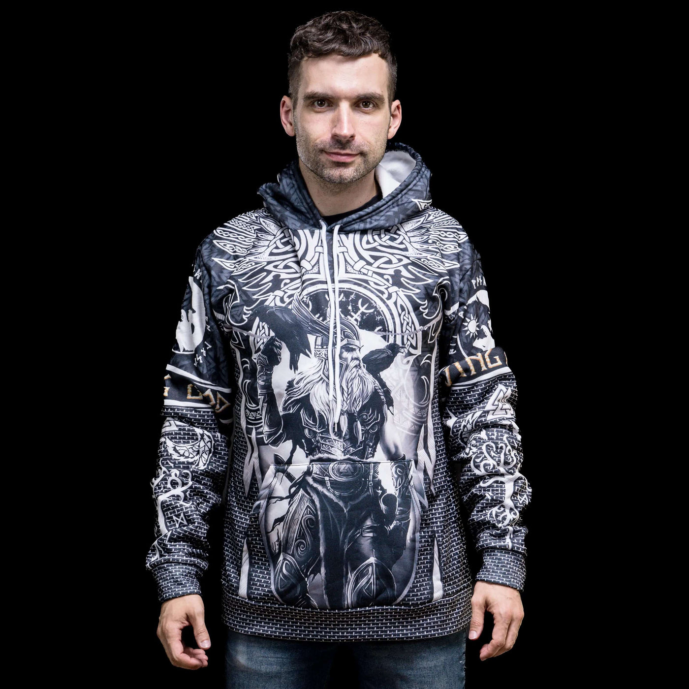 Hoodie Viking "Hoodie Thor Le Divin"-HERITAGE VIKING