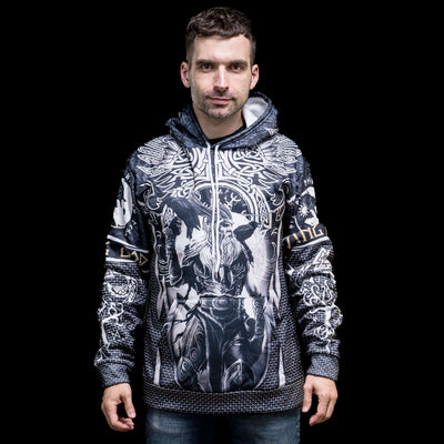 Hoodie Viking "Hoodie Thor Le Divin"-HERITAGE VIKING