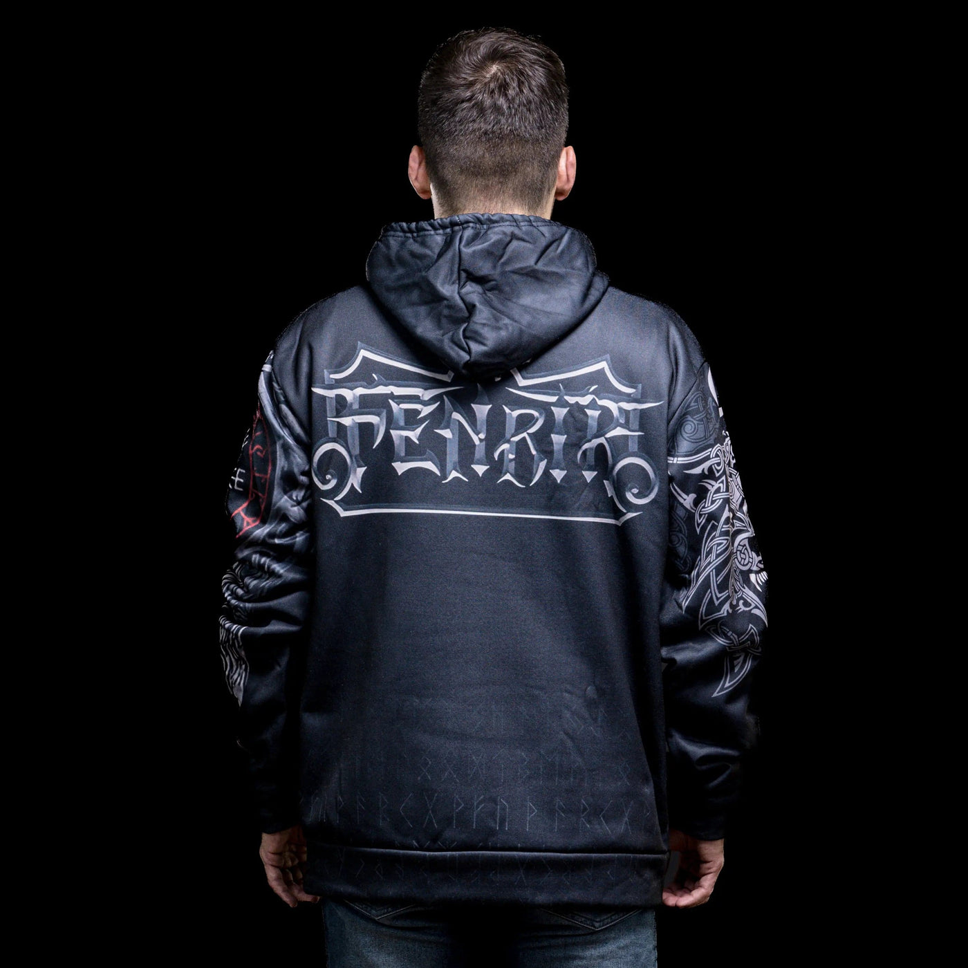 Hoodie Viking "Le Chemin du Loup Légendaire"-HERITAGE VIKING