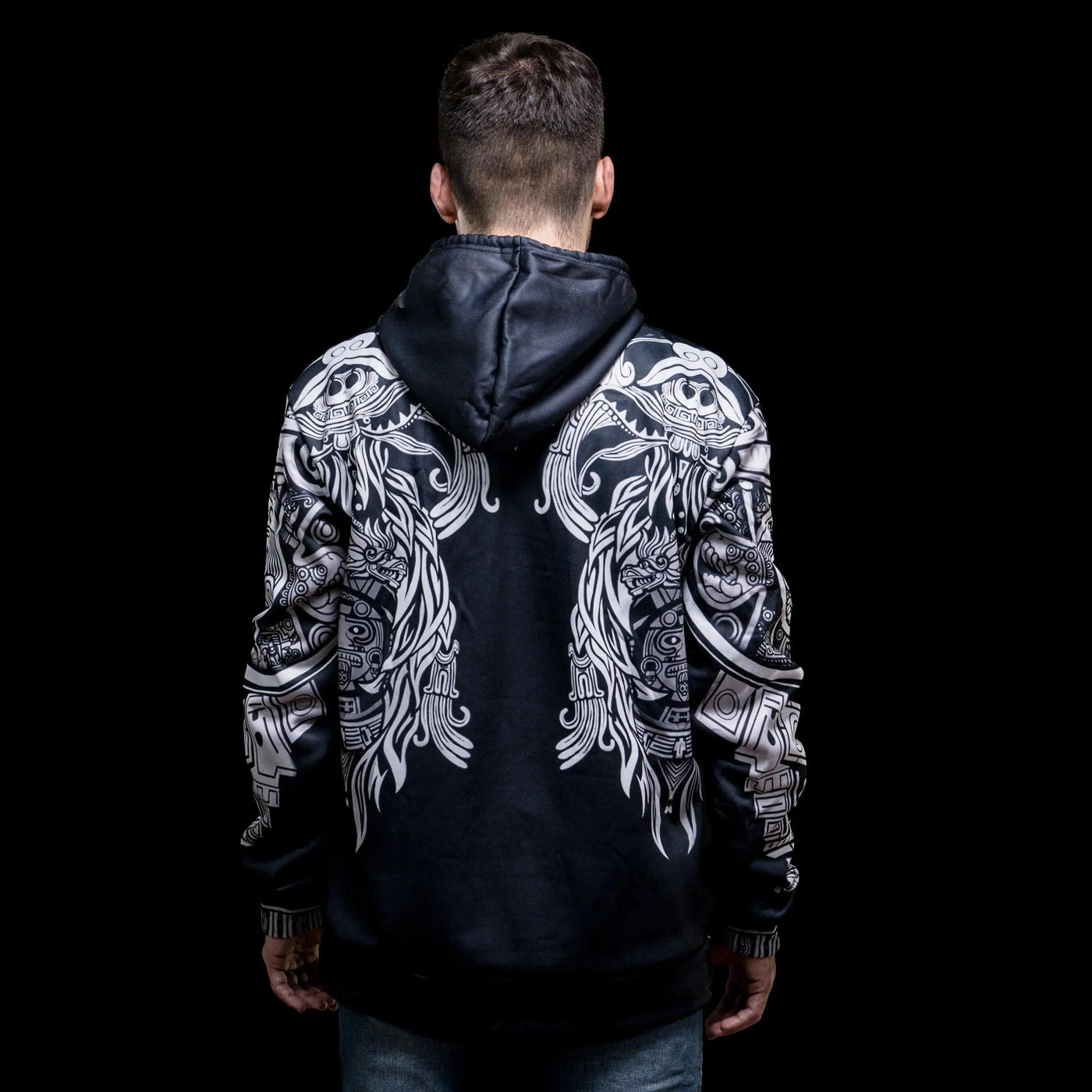 Hoodie VIking "Nouvelles visions d' Huginn et Muninn"-HERITAGE VIKING
