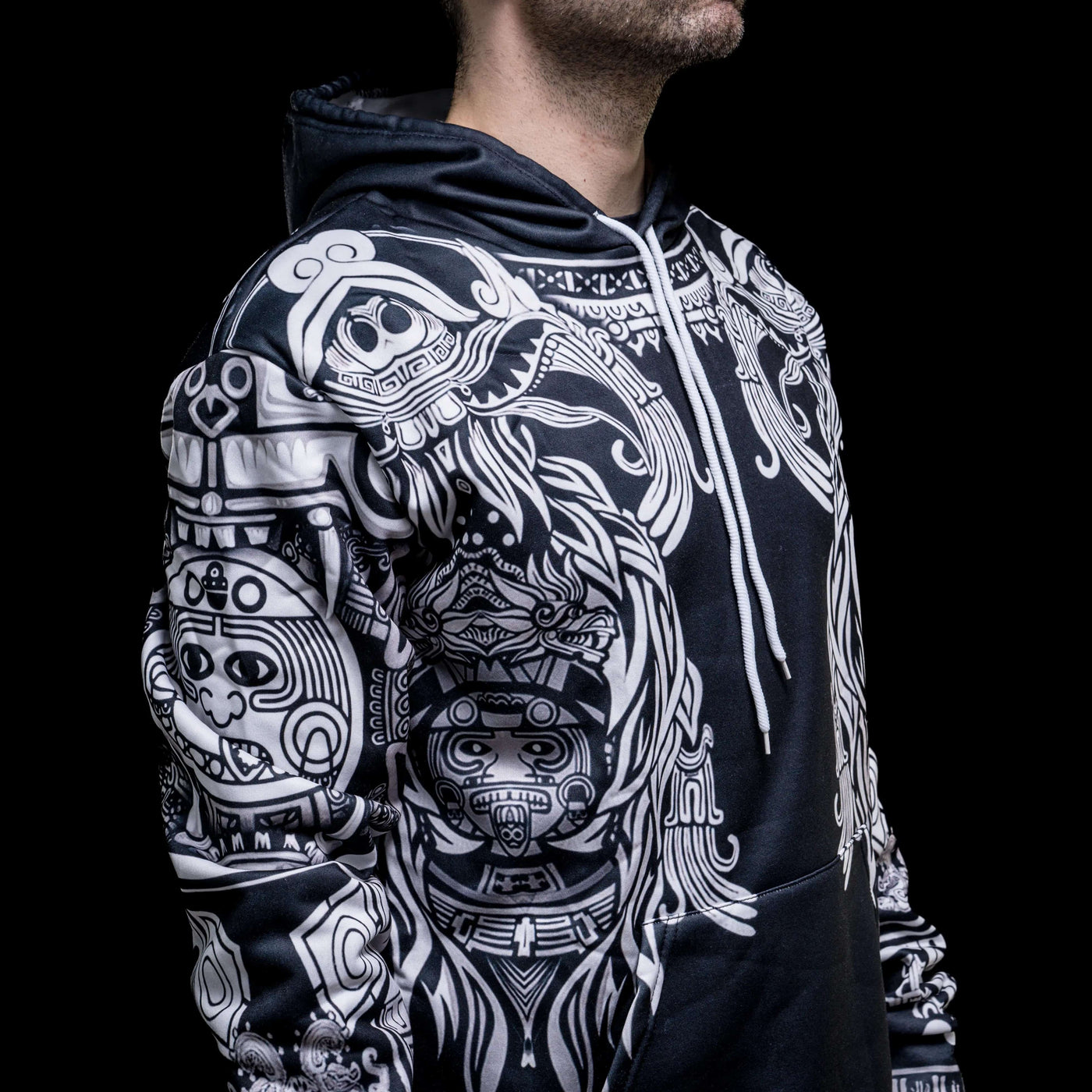 Hoodie VIking "Nouvelles visions d' Huginn et Muninn"-HERITAGE VIKING
