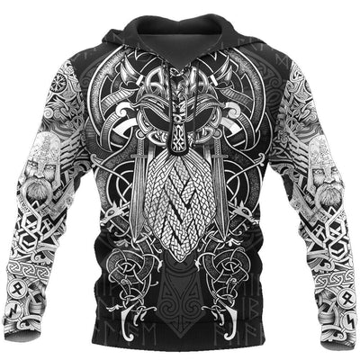 Hoodie Viking "Thor's Epicenter - Puissance du Tonnerre"-HERITAGE VIKING