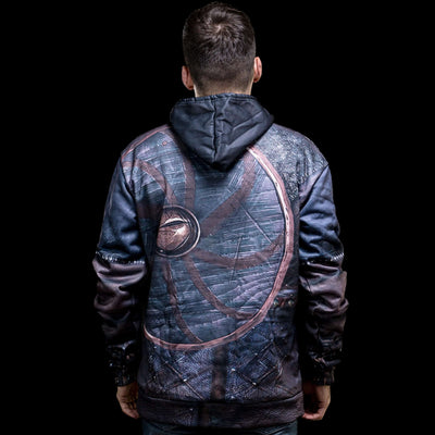 Hoodie Viking "Vegvisir, la boussole du guerrier"-HERITAGE VIKING