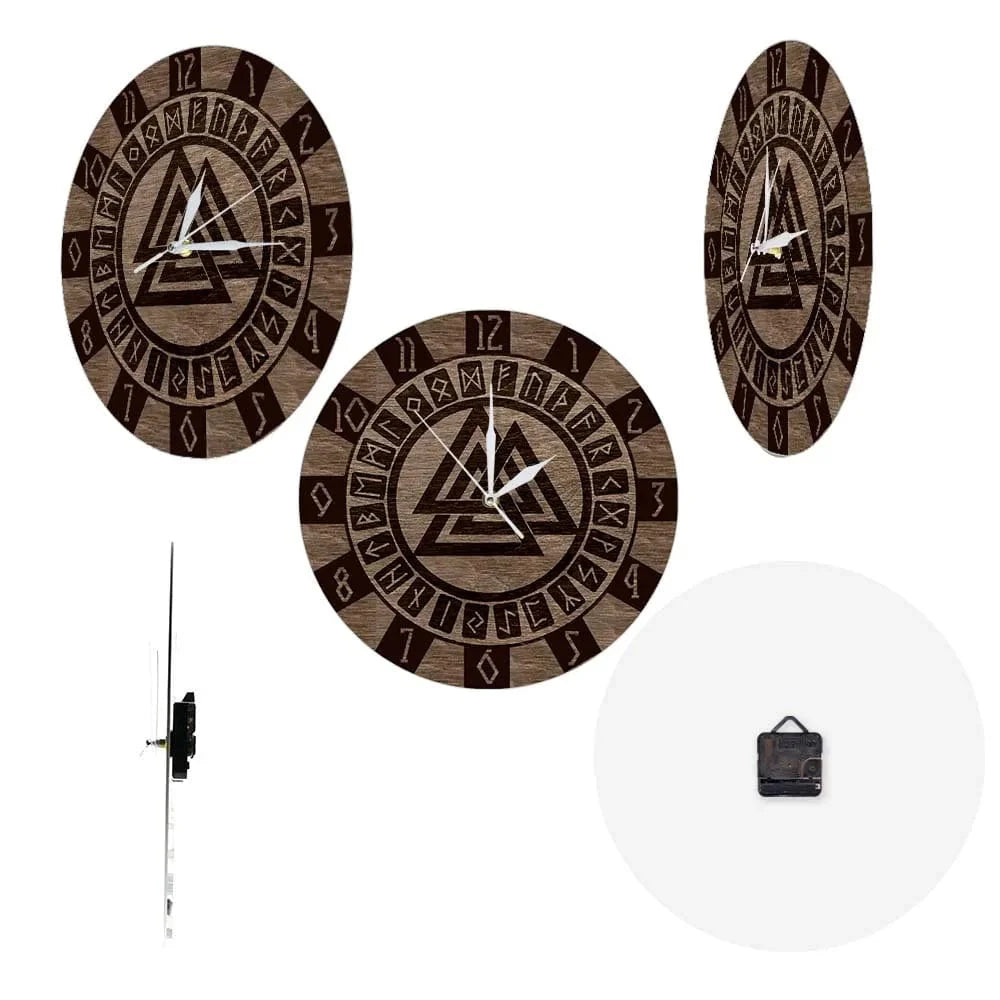 Horloge - Les Runes du Temps-HERITAGE VIKING