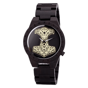 Montre en Bois - Mjolnir-HERITAGE VIKING