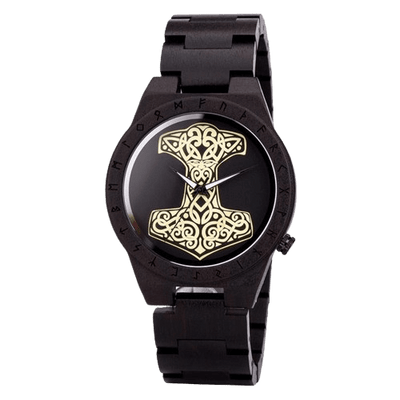 Montre en Bois - Mjolnir-HERITAGE VIKING