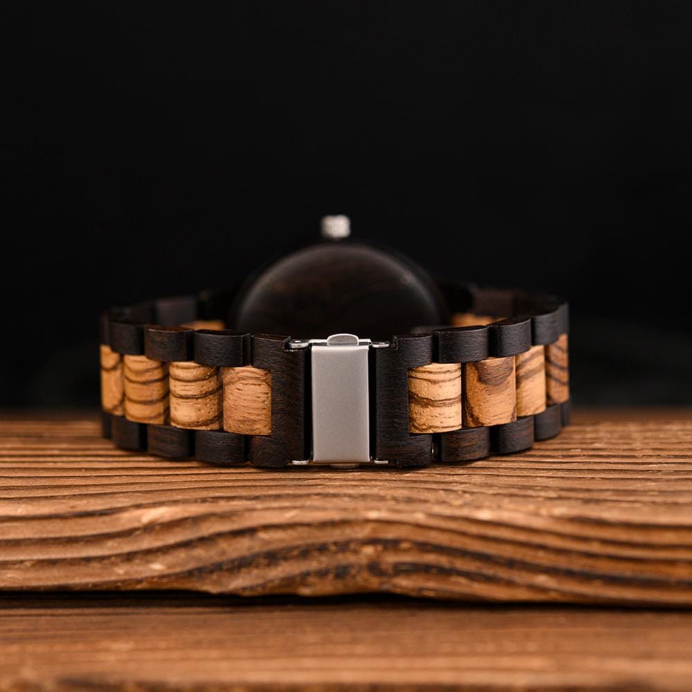 Montre en bois Valknut - Odin's Hall-HERITAGE VIKING