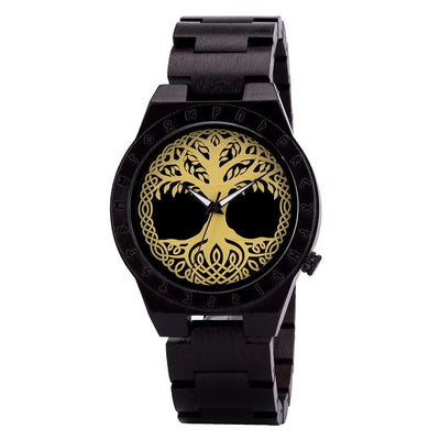 Montre en Bois - Yggdrasil-HERITAGE VIKING