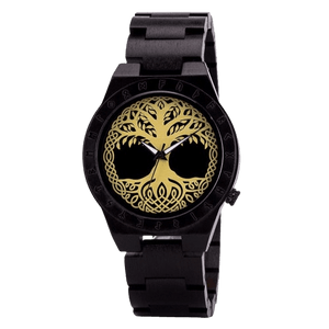 Montre en Bois - Yggdrasil-HERITAGE VIKING