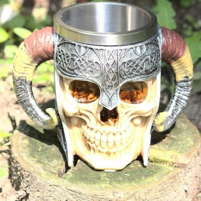 Tasse de thé tête de mort-HERITAGE VIKING